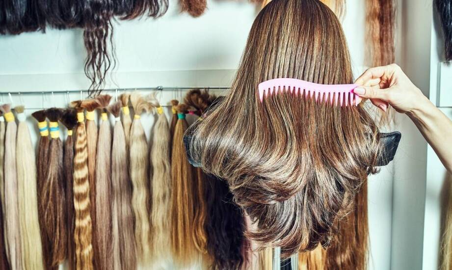 Efekt naturalności dzięki cieniowanym włosom przy twarzy w perukach.