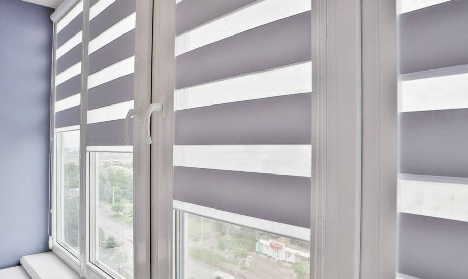 Pionowe żaluzje: Idealne rozwiązanie dla dużych przeszkleń
