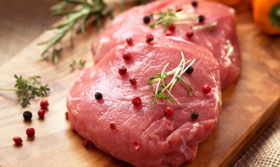 What are pork inner cheeks used for in gastronomy?