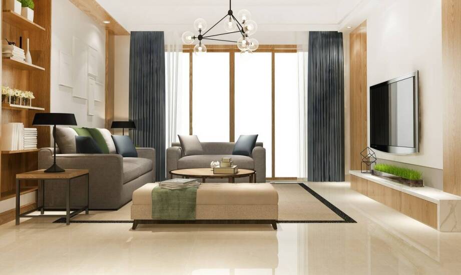 Jak dobrać płytki do oświetlenia w salonie, aby podkreślić styl salonu?