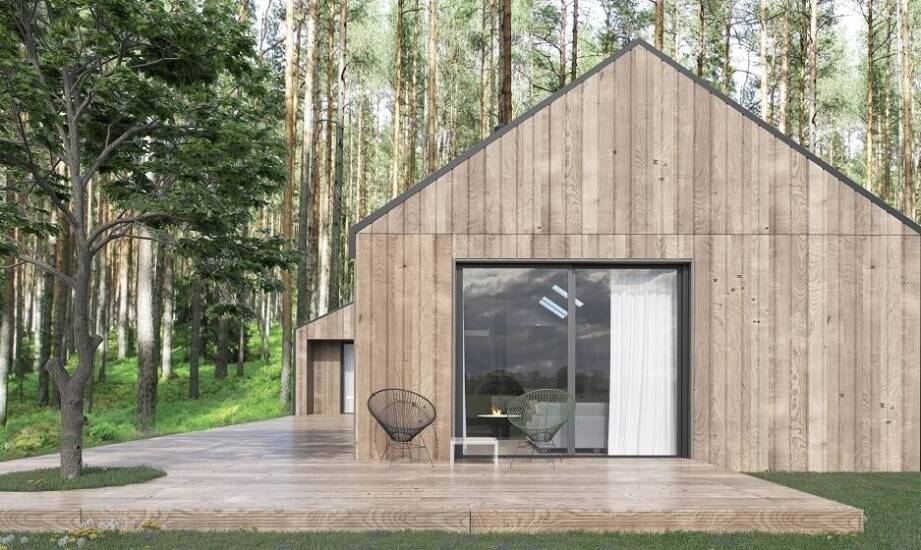 Rola architektonicznych detali w nowoczesnym domu położonym w lesie