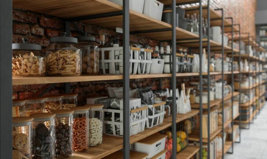 Praktyczne porady dotyczące aranżacji regałów drewnianych w spiżarni