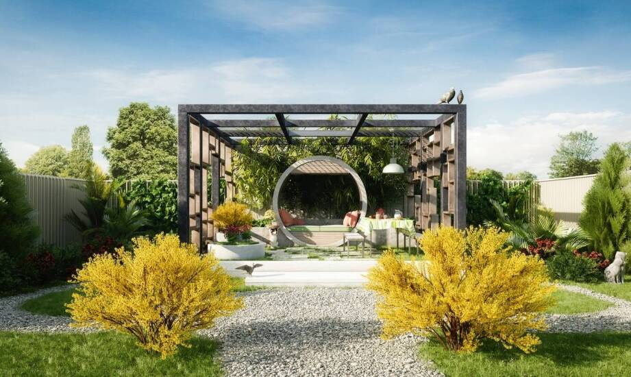 Gartenpavillons als Element der Gestaltung von Erholungsbereichen