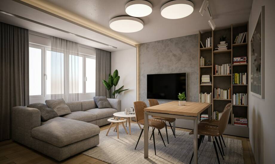 Projekt mieszkania 40 m²: funkcjonalne pomysły na ergonomiczne wnętrze