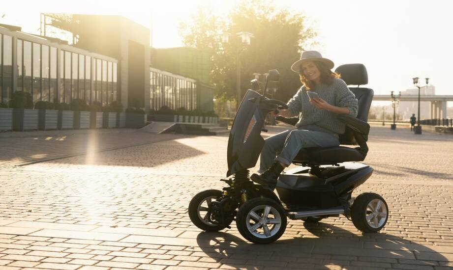 Lekki składany skuter inwalidzki elektryczny — wybór i zalety