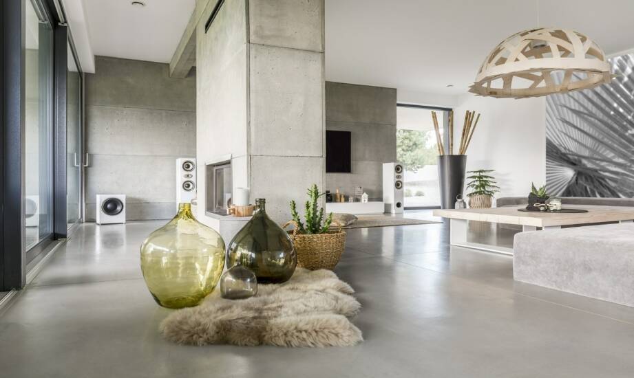 Beton architektoniczny — inspiracje i zastosowania we wnętrzach