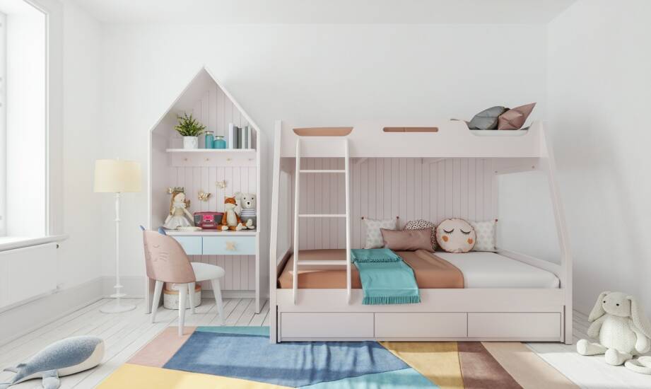 Łóżko domek z barierką — inspiracje i porady przy wyborze dla dzieci