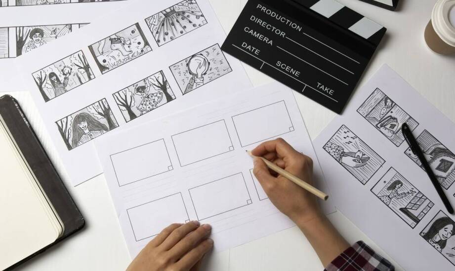 Jak przebiega tworzenie animacji 2D dla firm, od scenariusza po lektora i montaż