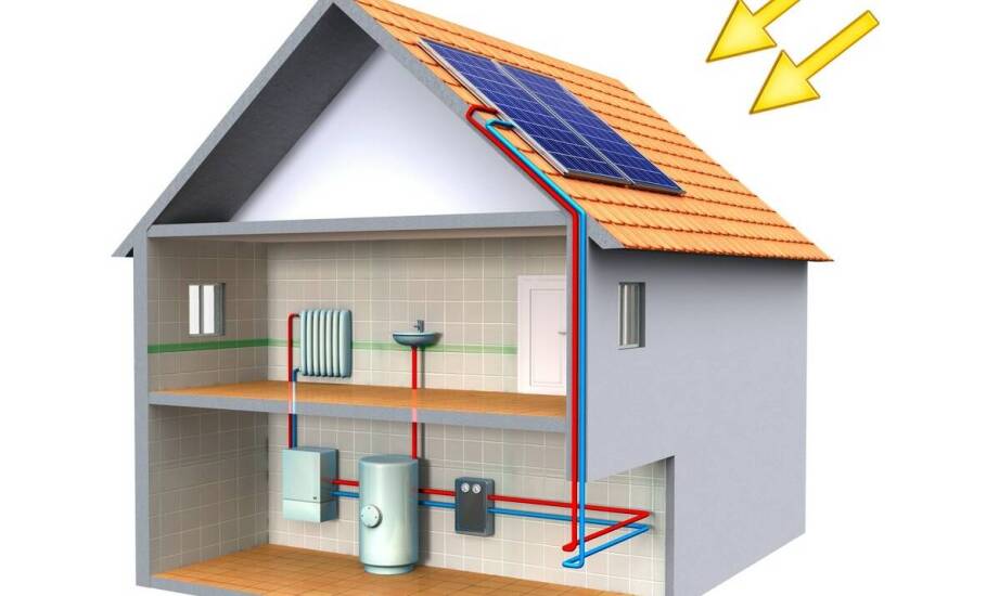Podgrzewanie wody energią z paneli fotowoltaicznych w domu jednorodzinnym — co zmienia klimat górski