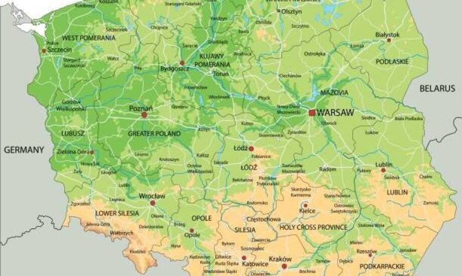 Magnetyczna mapa Polski w ćwiczeniach z orientacji przestrzennej i regionów