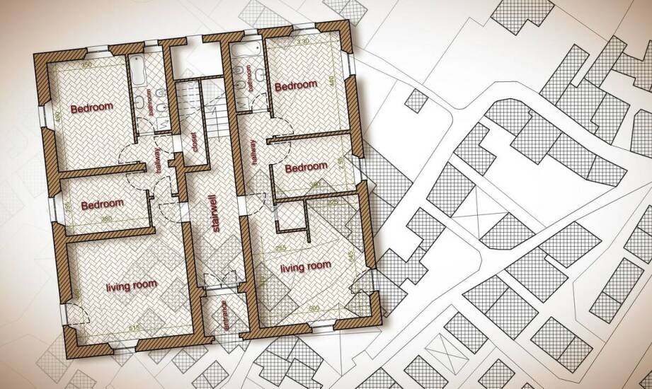 Jak plan miejscowy w Piasecznie wyznacza układ osiedla bliźniaków, dróg i części wspólnych