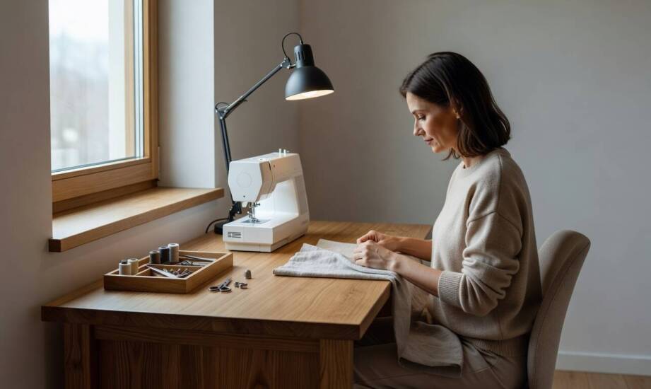 Pokój hobby w nowym domu — jak zostawić miejsce do manicure, szycia i precyzyjnych prac