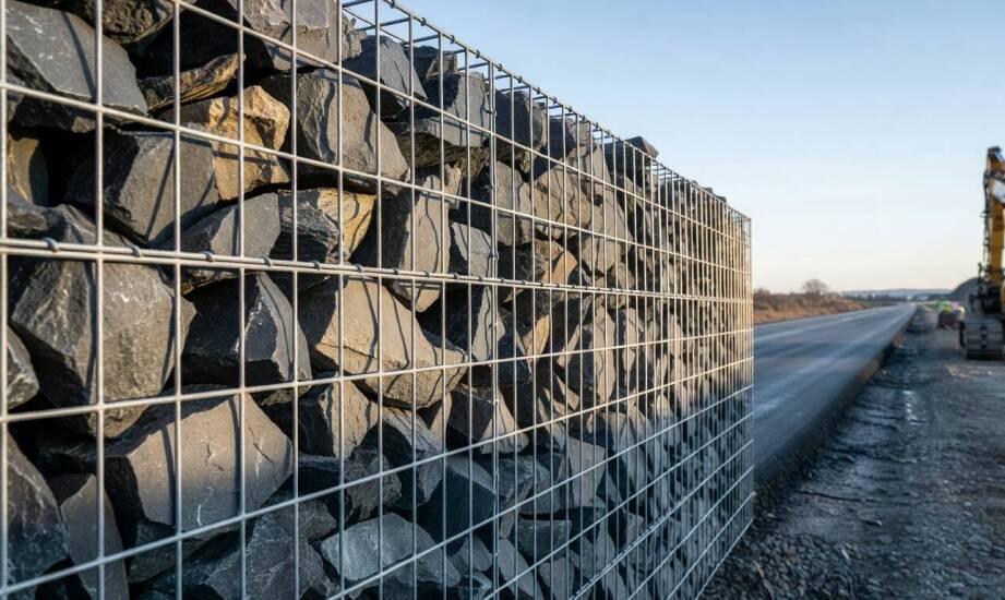 Wpływ parametrów fizykomechanicznych kruszywa wulkanicznego na stabilność infrastrukturalnych murów oporowych