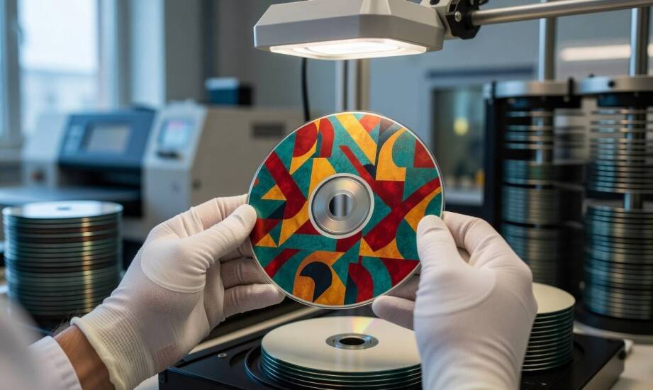Sitodruk, offset i druk UV na płytach CD — jak nakład wpływa na efekt wydania