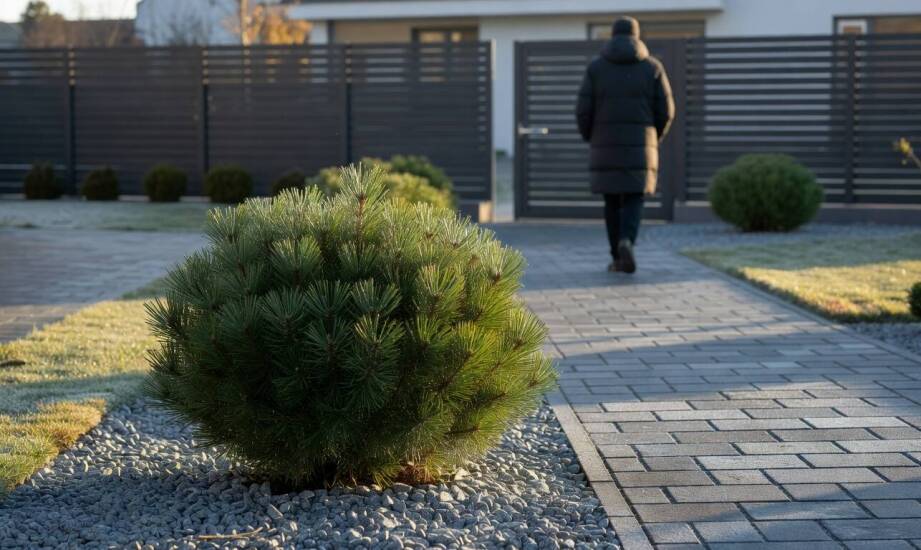 Jakie warunki w przydomowym ogrodzie decydują o tym, czy krzewy iglaste zachowują zwarty pokrój?