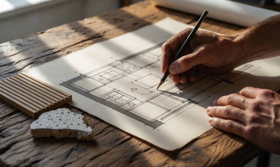 Od pierwszego pomiaru do wizualizacji 3D — jak powstaje projekt kuchni w Małopolsce
