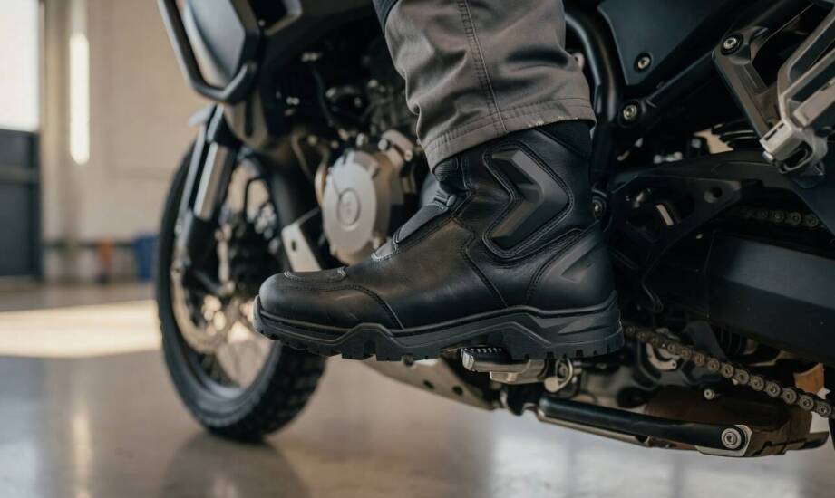 Dlaczego buty motocyklowe domykają ochronę w zestawie z kurtką i spodniami