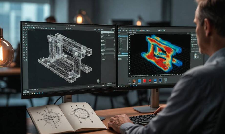 Jak Simcenter Femap łączy przygotowanie modelu z interpretacją wyników analizy MES