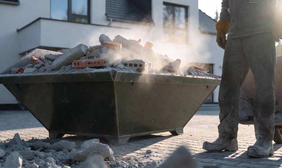 Dlaczego odbiór gruzu planuje się razem z remontem, a nie po zakończeniu prac