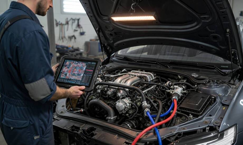 Kiedy serwis klimatyzacji w dieslu trzeba połączyć z diagnostyką silnika i elektroniki