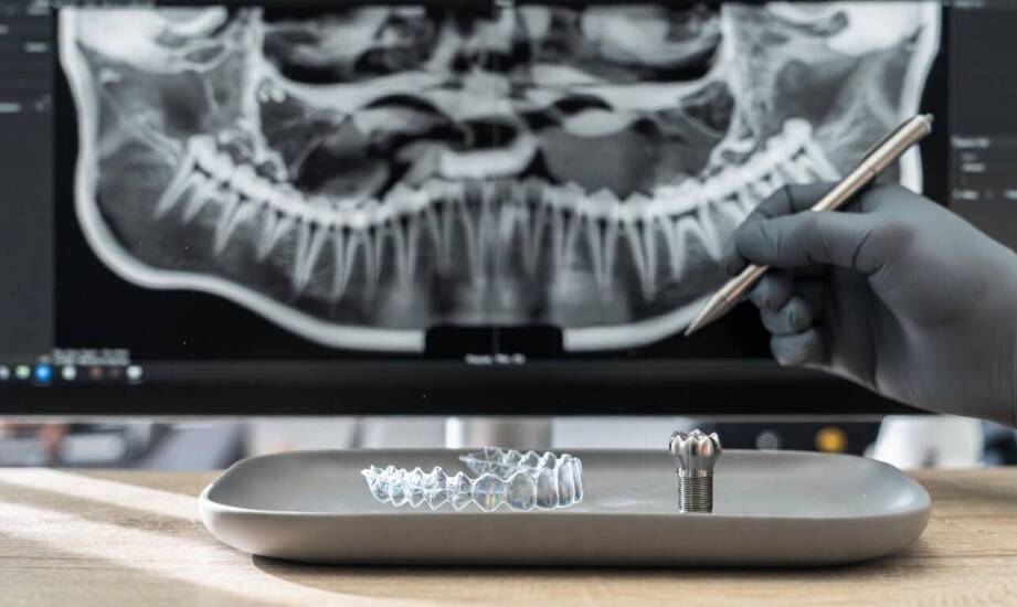 Jak pantomogram porządkuje plan leczenia, gdy trzeba połączyć implanty i nakładki ortodontyczne
