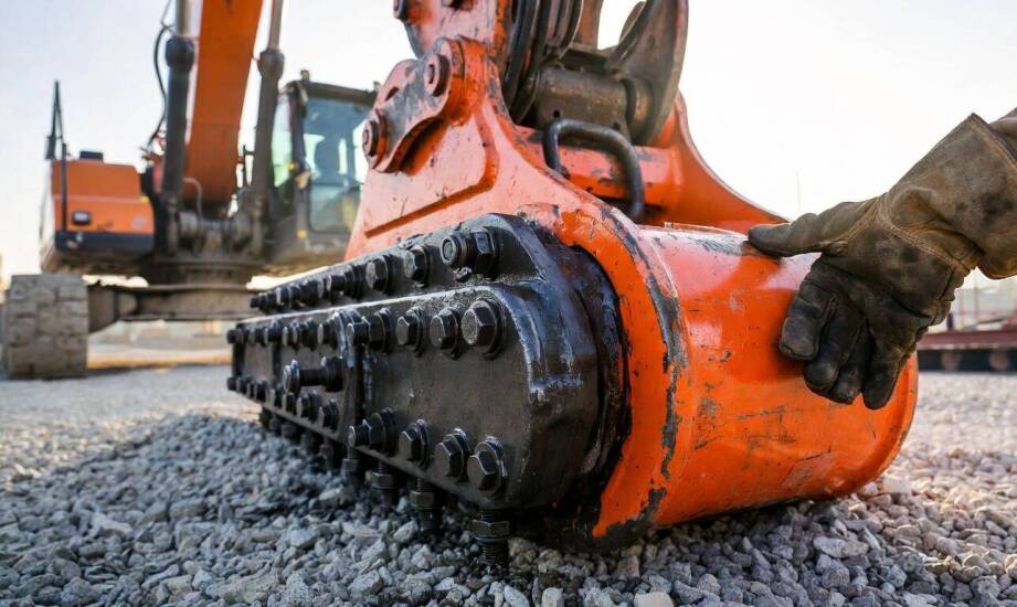 Kiedy płyta adaptacyjna jest potrzebna między szybkozłączem a młotem hydraulicznym
