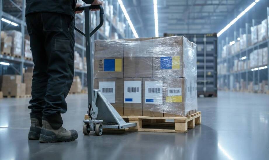 Jak przebiega przepływ drobnicy w magazynie obsługującym stałe linie skandynawskie