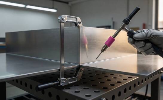 Jak projektować detal pod spoinę TIG ze stali nierdzewnej i aluminium, by ograniczyć odkształcenia i poprawki