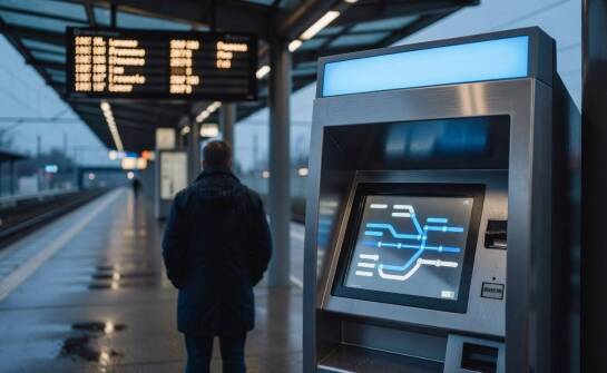 Dlaczego automat biletowy musi synchronizować się z informacją pasażerską na stacji