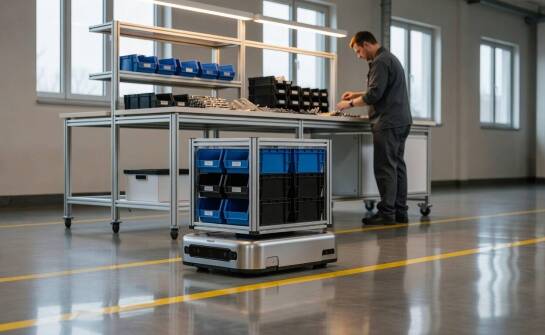 Kiedy autonomiczny transport wewnętrzny naprawdę wzmacnia Lean na hali produkcyjnej