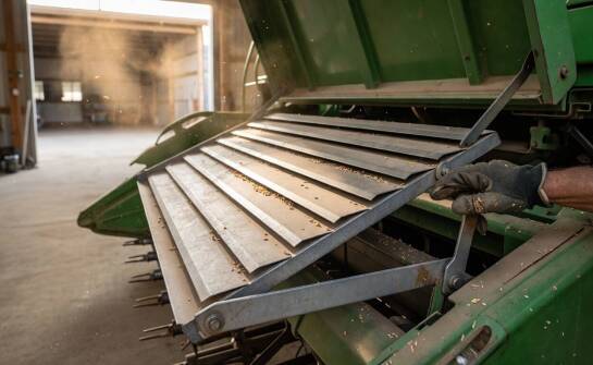 Jak pracują sita żaluzjowe w starszych kombajnach Deutz Fahr i kiedy zmieniać ustawienie