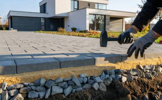 Jak grunt i obciążenie decydują o grubości warstw pod tarasem i podjazdem