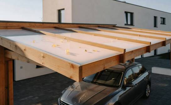 Drewniany carport czy hybryda z systemem Fastlock — różnice w trwałości i pielęgnacji