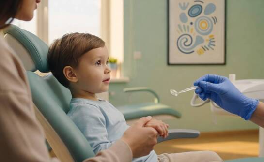 Pierwsza wizyta adaptacyjna małego dziecka u dentysty — co sprawdzić przed leczeniem
