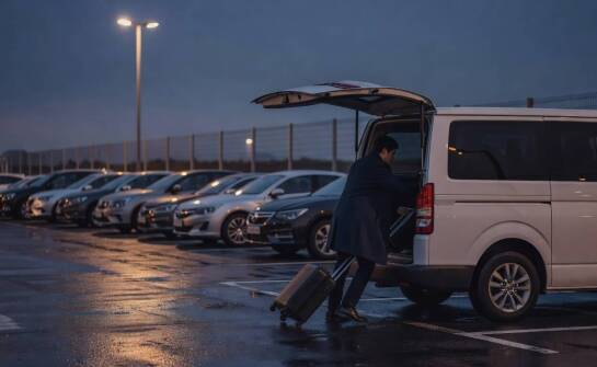 Jak wygląda odbiór auta po przylocie z parkingu z transferem przy łódzkim lotnisku