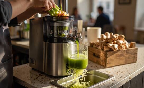 Wolnoobrotowa wyciskarka dla lokalu gastronomicznego — kiedy sprawdzi się przy stałej pracy