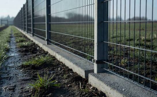 Dlaczego betonowy słupek i podmurówka stabilizują ogrodzenie panelowe przed pracą gruntu