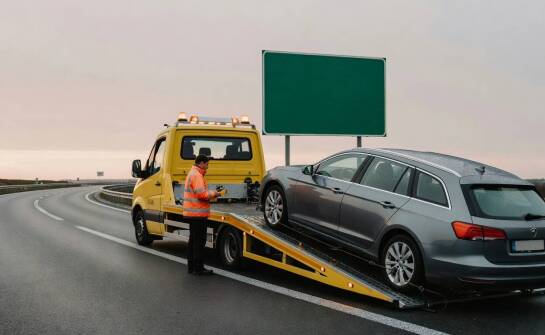 Jak przebiega transport auta lawetą z trasy A2 i jakie dane przygotować