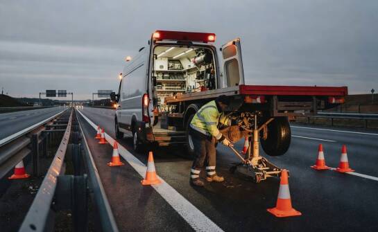 Mobilna wulkanizacja na trasach szybkiego ruchu — co decyduje o zakresie interwencji dla auta i ciężarówki