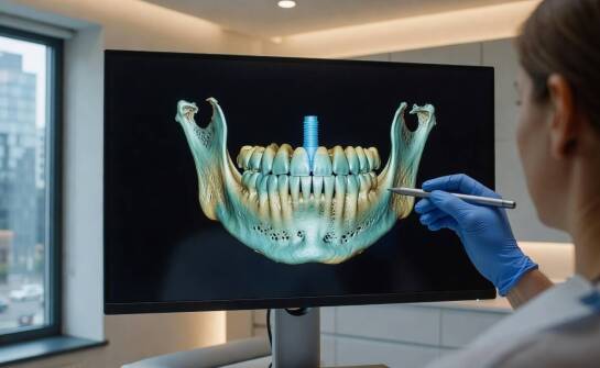Jak tomografia CBCT i skan 3D porządkują plan leczenia implantologicznego