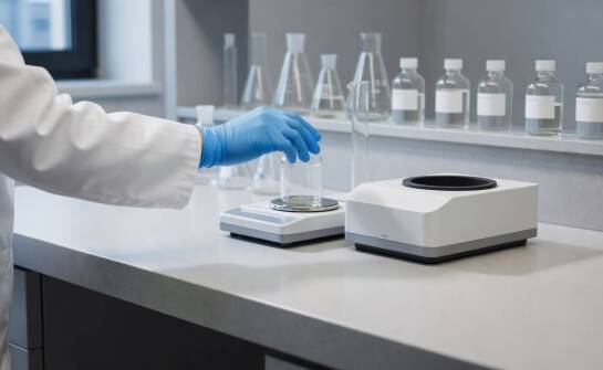 Co decyduje o doborze blatów i systemów meblowych w laboratorium pracującym z odczynnikami