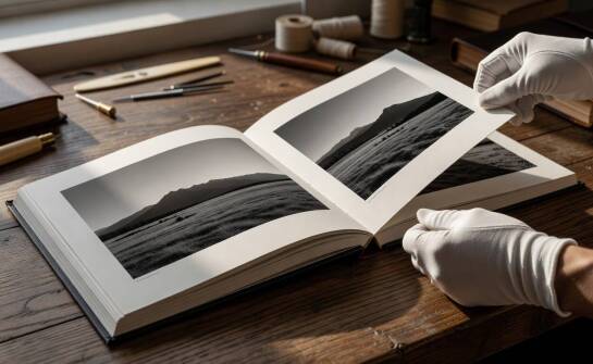 Firmowy fotoalbum w małym nakładzie — jak zaplanować układ, oprawę i papier