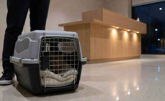 Jak przygotować chorego psa lub kota do nocnego wyjazdu do całodobowej kliniki