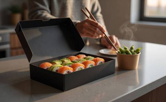 Co dzieje się z sushi między kuchnią a stołem po dowozie i dlaczego zestaw ma znaczenie