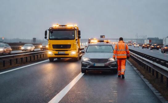Jak zgłosić awarię na A4, by dyspozytor dobrał właściwy sprzęt