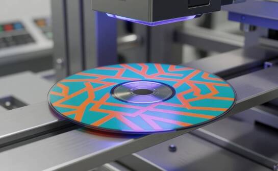 Projekt nadruku na CD dla wydania muzycznego — od pliku do produkcji
