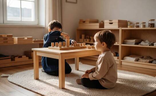 Jak mieszane grupy wiekowe w Montessori uczą młodsze dzieci samodzielności przez obserwację starszych