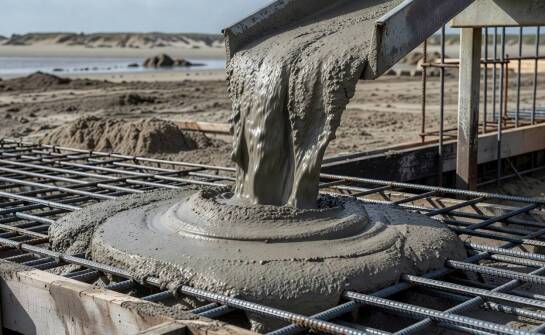 Które parametry mieszanki betonowej mają znaczenie przy fundamentach i stropach w regionie nadmorskim