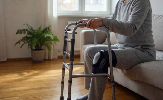 Między wizytami fizjoterapeuty — kiedy sprzęt ortopedyczny stabilizuje rehabilitację domową pacjenta