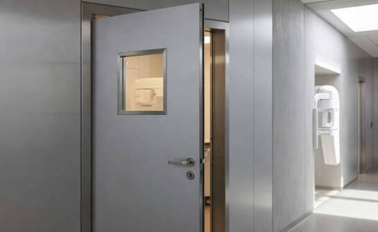 Co podnosi koszt drzwi osłonowych w gabinecie RTG i kiedy trzeba je wymienić